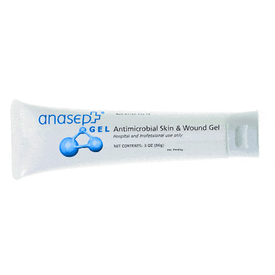 Anasept Antimicrobial Skin and Wound Gel 3 oz tube