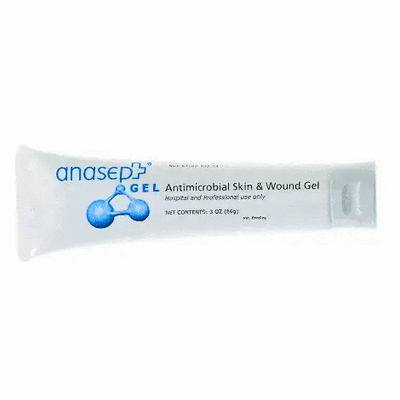 Anasept Antimicrobial Skin and Wound Gel 3 oz tube