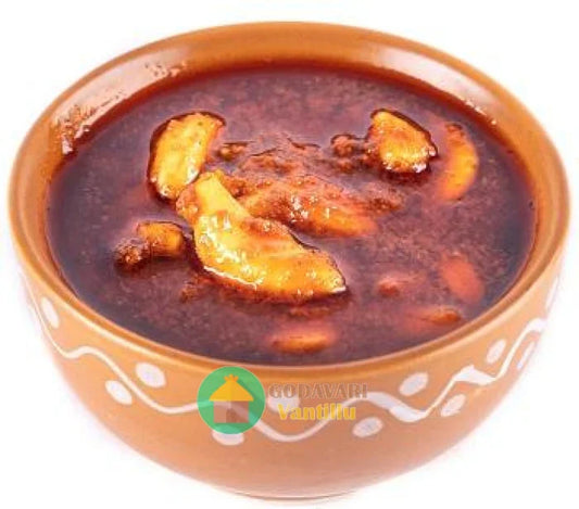 Godavari Vantillu Andhra Style Garlic Pickle (Vellulli Nilava Pachadi)  -  500 gms