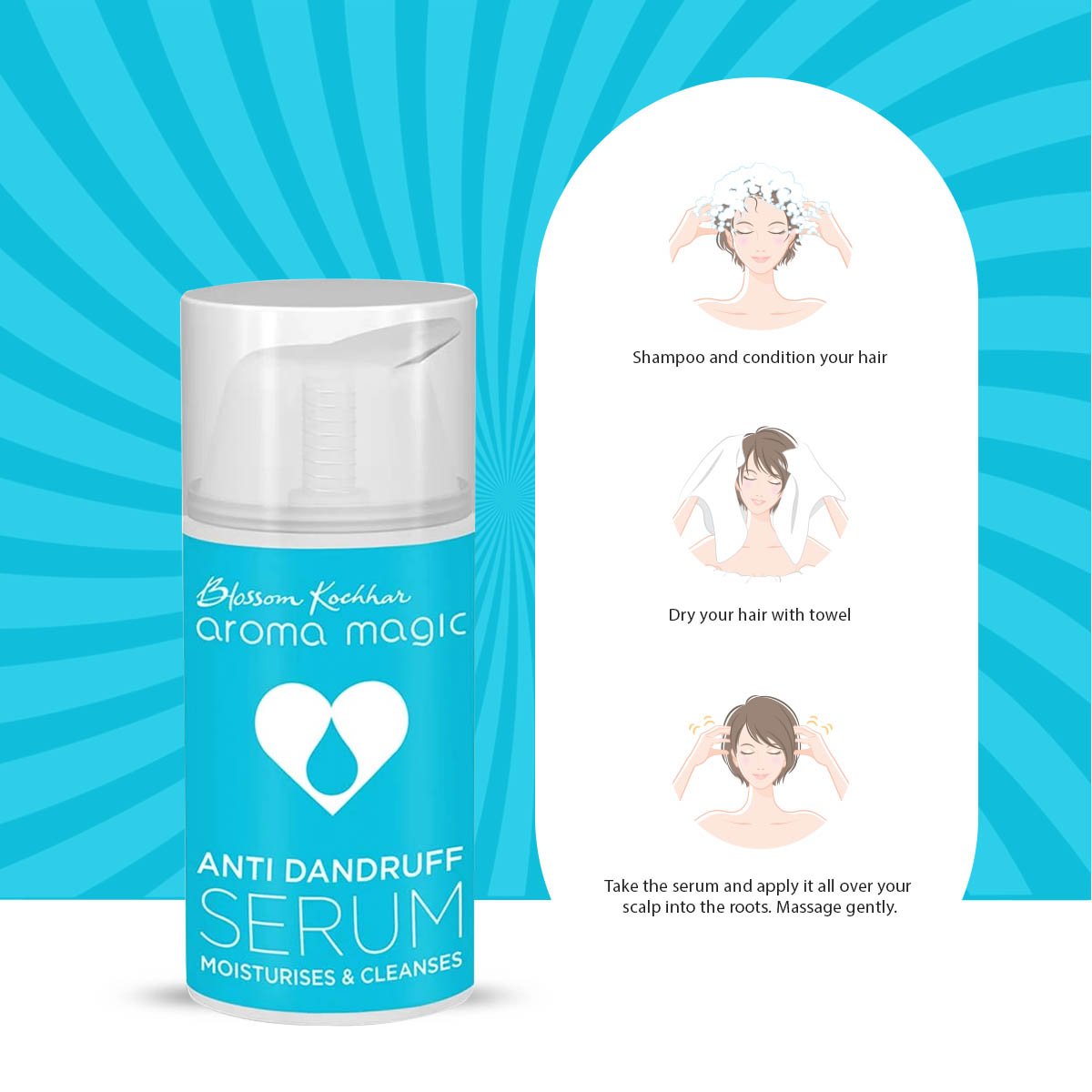 Aroma Magic Anti Dandruff Serum (30 ml)
