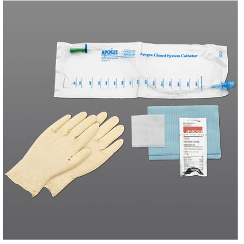 Hollester Apogee Closed System Intermittent Catheter Kit with Firm Tip
