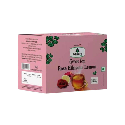Apsara Rose Hibiscus Lemon Green Tea