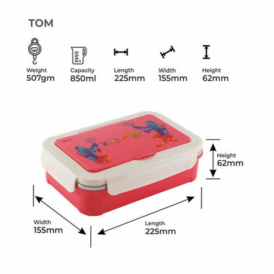 Dubblin Tom Stainless Steel Lunch Box