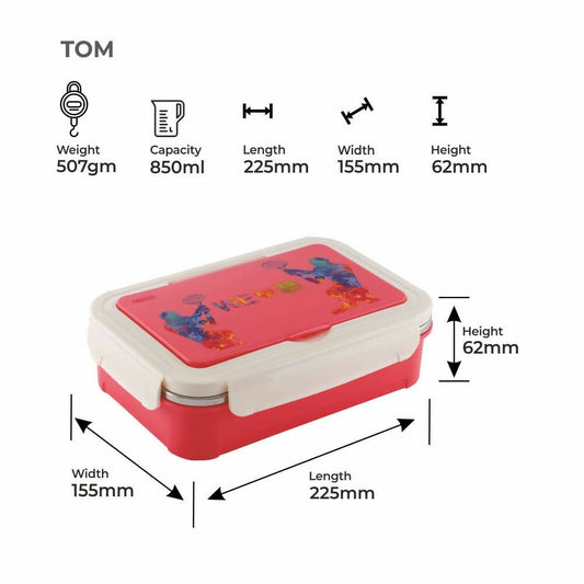 Dubblin Tom Stainless Steel Lunch Box