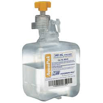 Aquapak Sterile Water for Inhalation Humidifier Bottle 340mL