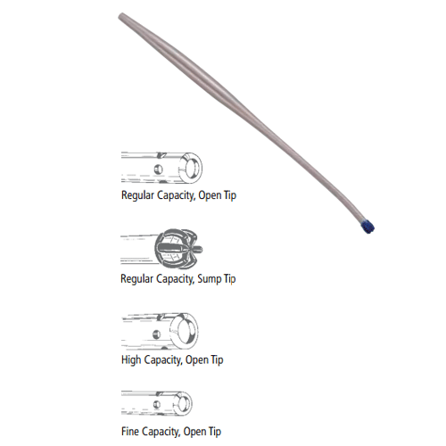 Argyle Yankauer Suction Tube with Regular Capacity & Trol Vent Tip