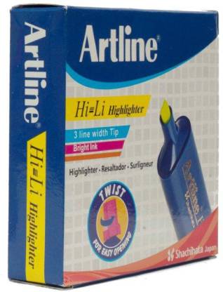 Artline Supreme Hi-Li 1.0-4.0Mm Highlighter
