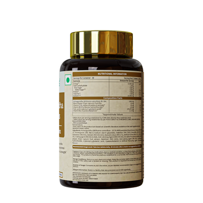 Ashwagandha 1000 Plus Tablets - Stress Relief & Wellness