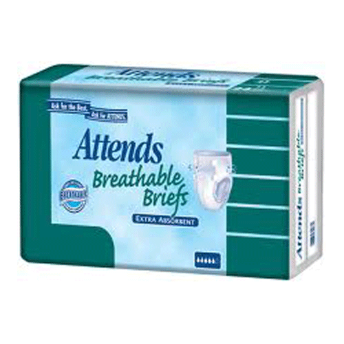 Attends Adult Briefs, Small