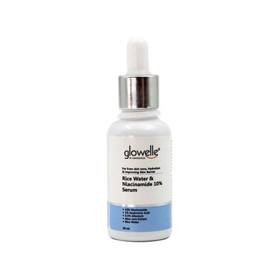 Aaryanveda Glowelle Rice Water & Niacinamide 10% Serum – Himkhand