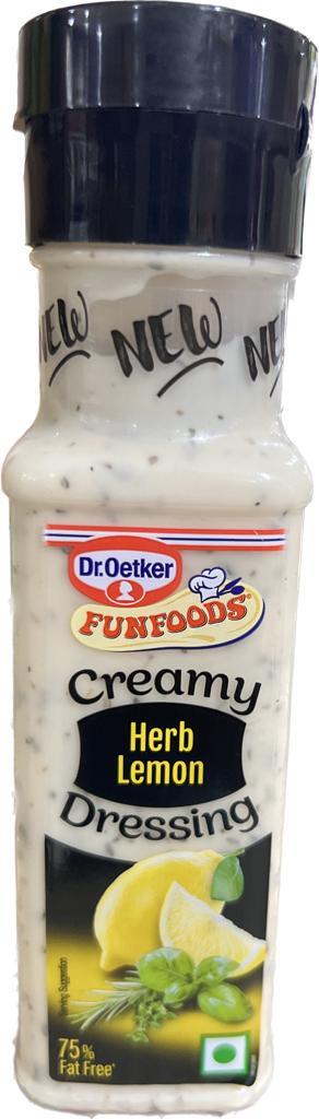 DR. Oetker Creamy Herb Lemon Dressing 210G