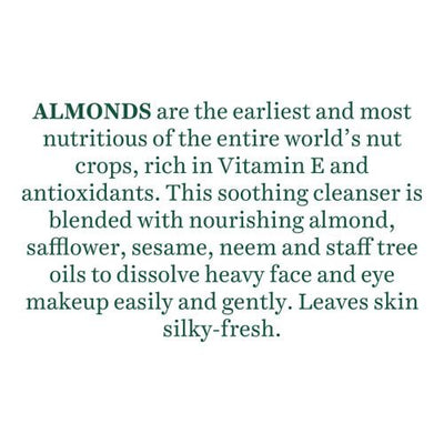 Biotique Bio Almond Oil Deep Cleanse Purifying Cleansing Oil Face & Eye Makeup Remover - 120 ml