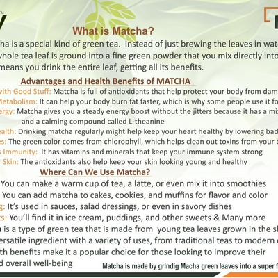 Eteasy Japanese Matcha Atibala Churna Bala Kangi Powder