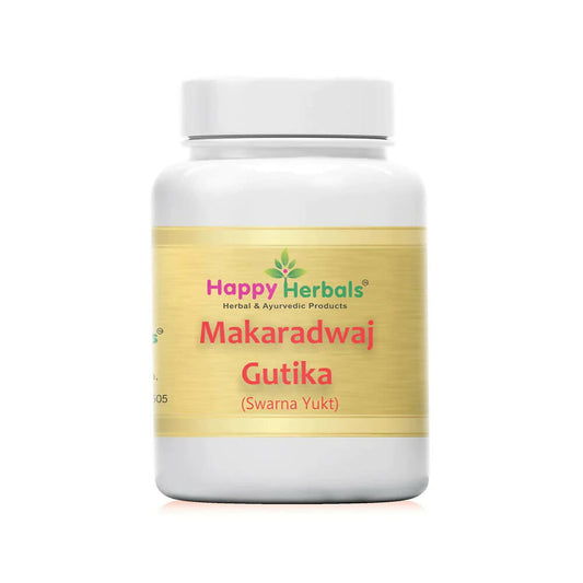 Happy Herbals Makaradwaj Gutika