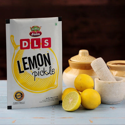 Aslee Paliwala Jain Pickles Lime Pickle (Tikha) - 400 gms