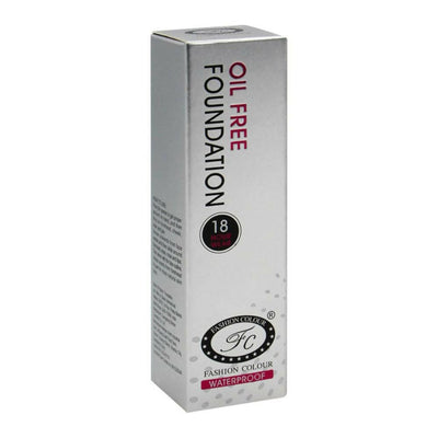 Fashion Colour Oil Free Waterproof Foundation-02 Honny Bisque (Medium To Dark)