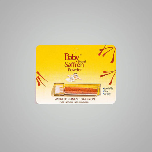 Premium Baby Saffron Powder: Set of 2 Packets, 1gm Each - 2 gms