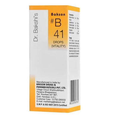 Bakson's Homeopathy B41 Drops