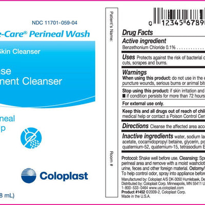 Bedside Care No-Rinse Body Wash & Shampoo Incontinent Cleanser