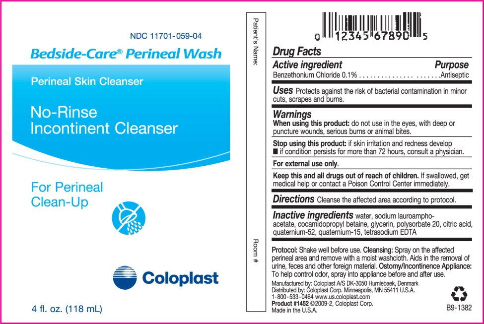 Bedside Care No-Rinse Body Wash & Shampoo Incontinent Cleanser