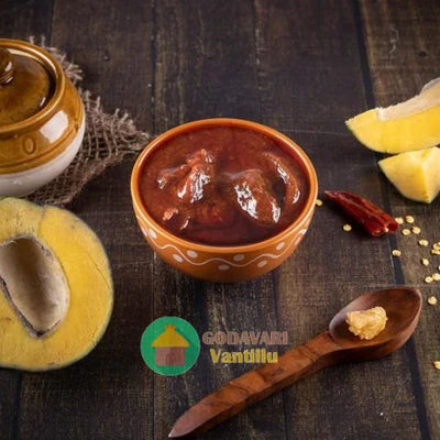 Godavari Vantillu Bellam Avakaya (Theepi/Sweet Avakaya/ Sweet mango Pickle)  -  500 gms