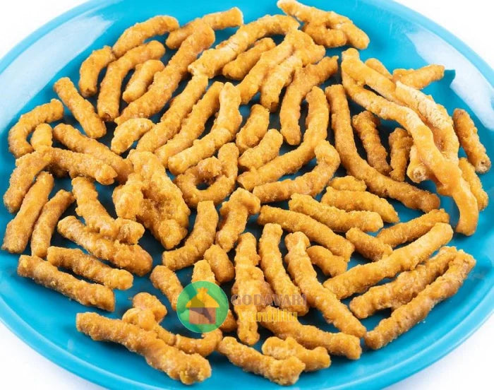 Godavari Vantillu Bellam Kommulu / Sweet Murukulu - 500 gms