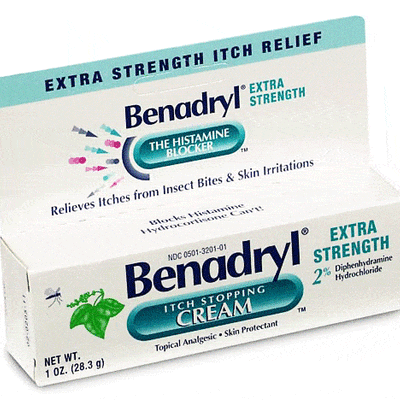 Benadryl Extra Strength Anti-Itch Cream for Rashes and Insect Bites, 1 oz