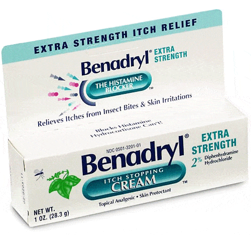 Benadryl Extra Strength Anti-Itch Cream for Rashes and Insect Bites, 1 oz