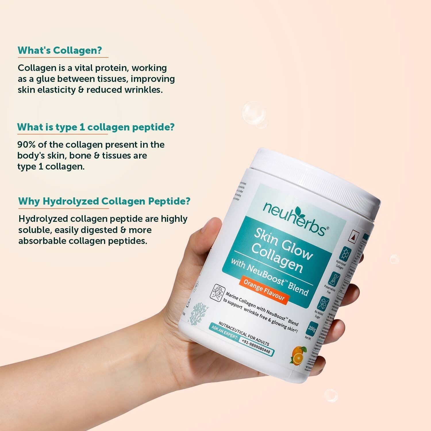 Skin Glow Collagen Powder for Glowing Skin