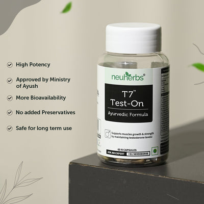 T7 Test-On: Ayurvedic Testosterone Booster for Men