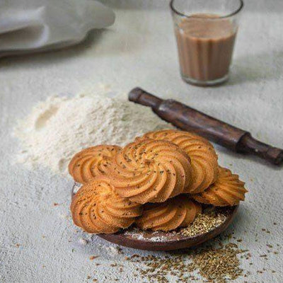 Bhagat Mishthan Bhandar Ajwain Cookies - 300 gms