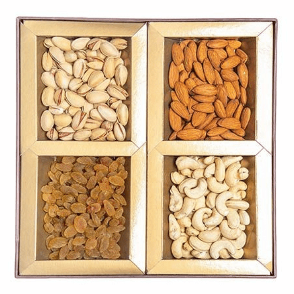 Bhagat Mishthan Bhandar Festive Gift Dryfruit Box - 420 gms