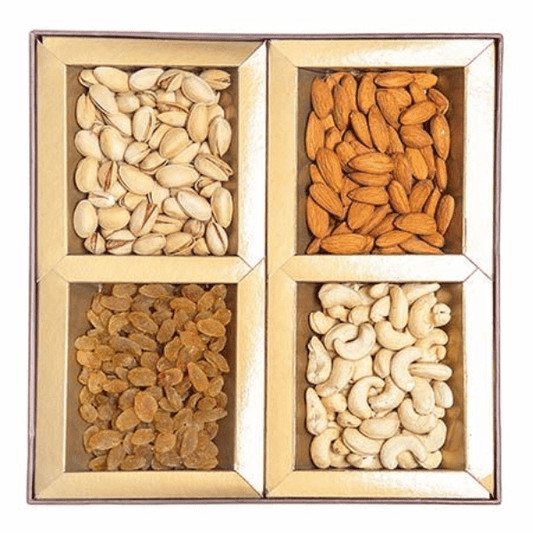 Bhagat Mishthan Bhandar Festive Gift Dryfruit Box - 420 gms
