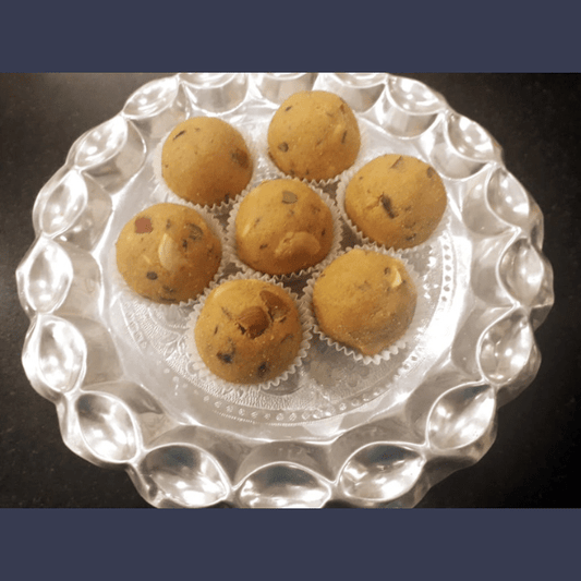 Bhagat Mishthan Bhandar Besan Dry-Fruit Laddu - 500 gms
