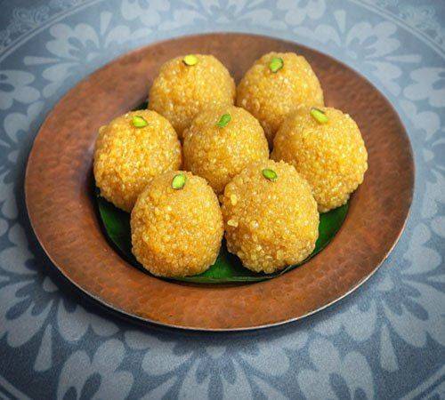 Bhagat Mishthan Bhandar Motichor Laddu  - 500 gms