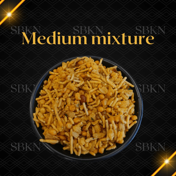 Bhairav Namkeen Medium Mixture - 500 gms