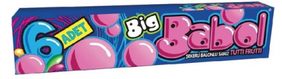 Big Babol Rasa Tutti Frutti, 22.5g