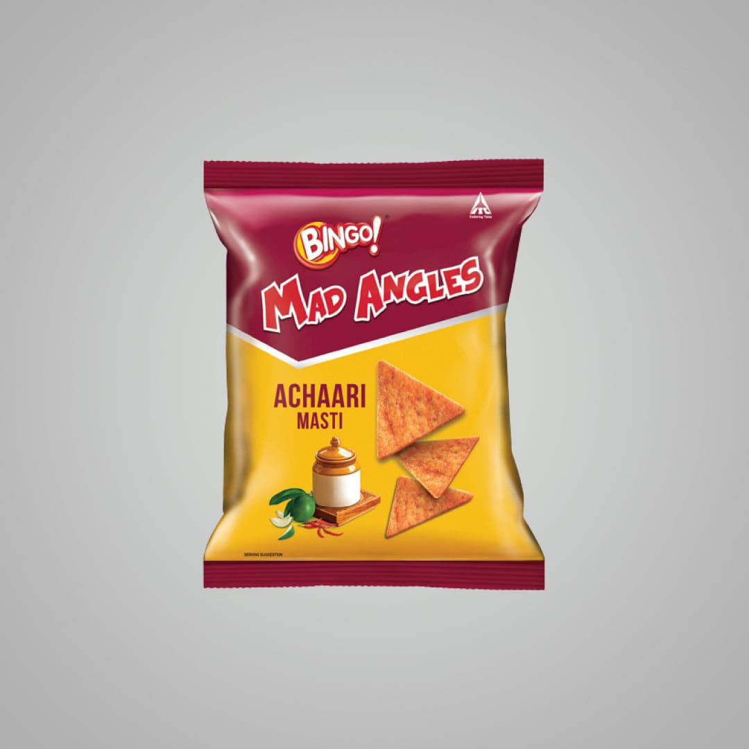 Bingo Mad Angles ( Achaari Masti ) Indian Flavour - 50 gms