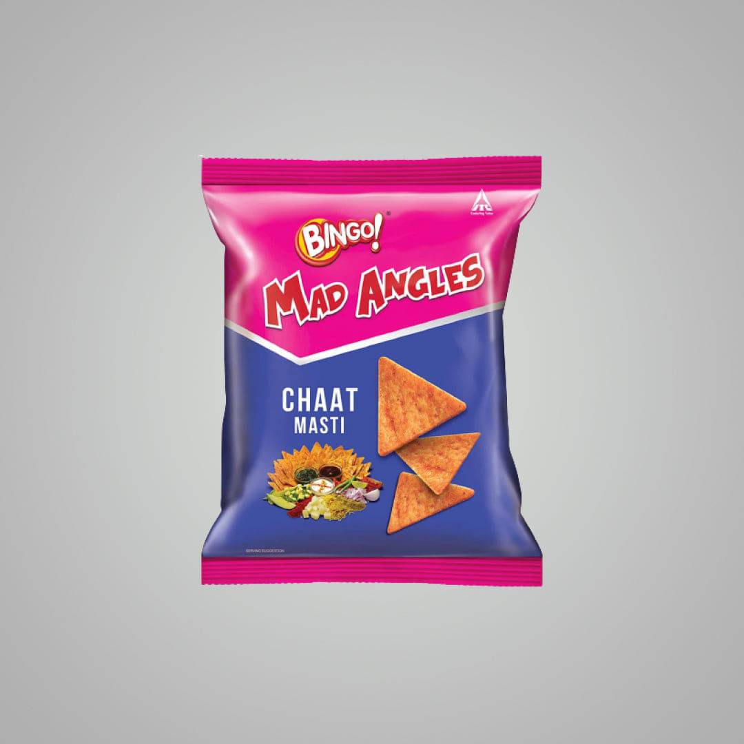 Bingo Mad Angles ( Chaat Masti ) Indian Flavour 50g - 50 gms