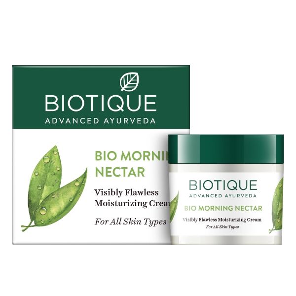 Biotique Morning Nectar Nourish & Hydrate Moisturizing Cold Cream For All Skin Types