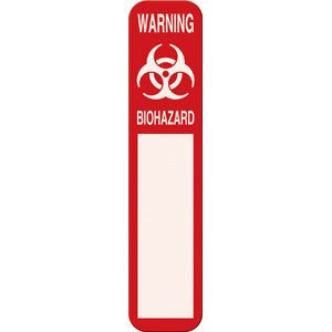 Biohazard Warning Magnetic Door Sign