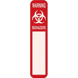 Biohazard Warning Magnetic Door Sign