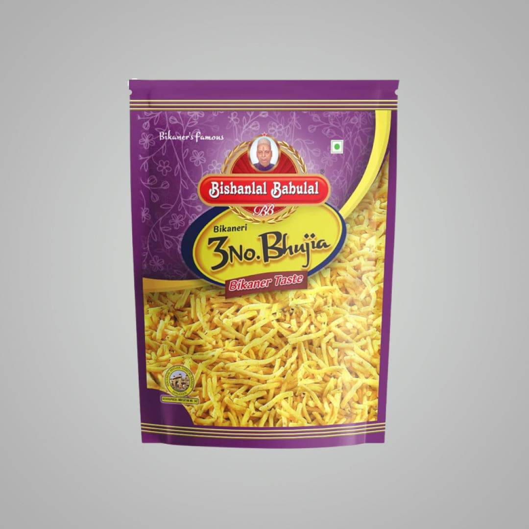Bishanlal Babulal 3 No Bhujia - 500 gms