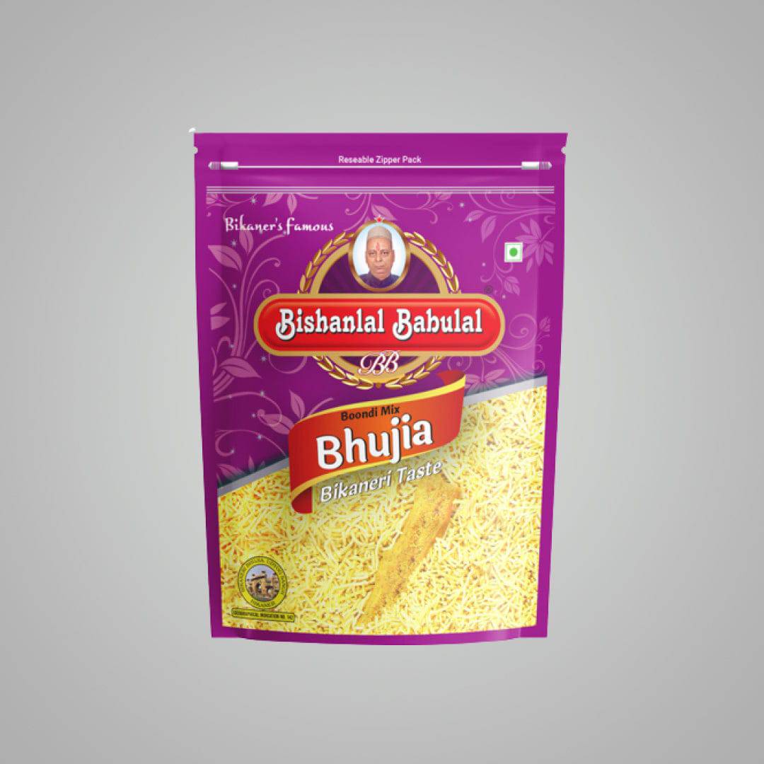 Bishanlal Babulal Boondi Mix Bhujia - 500 gms