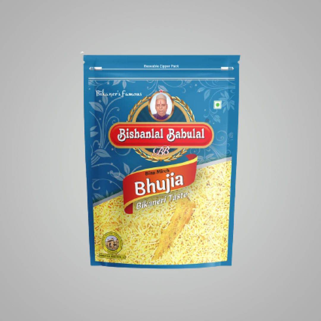 Bishanlal Babulal Non-Spicy Bina Mirch Bhujia - 500 gms