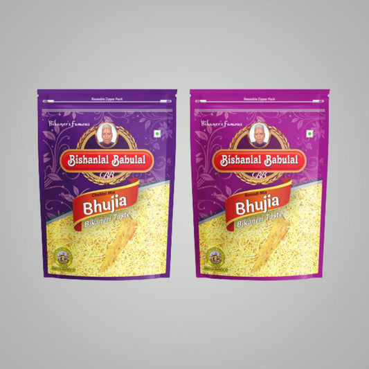 Combo: Boondi Mix & Chabini Mix Bhujia - 500 gms