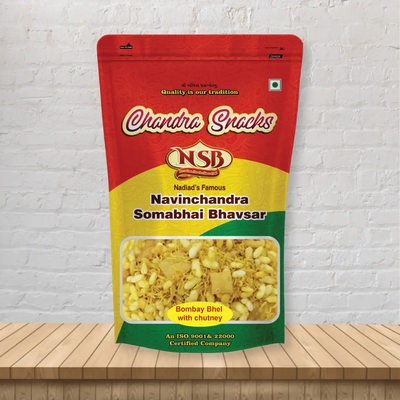 Chandra Snacks Bombay Bhel with chutney  400  gms