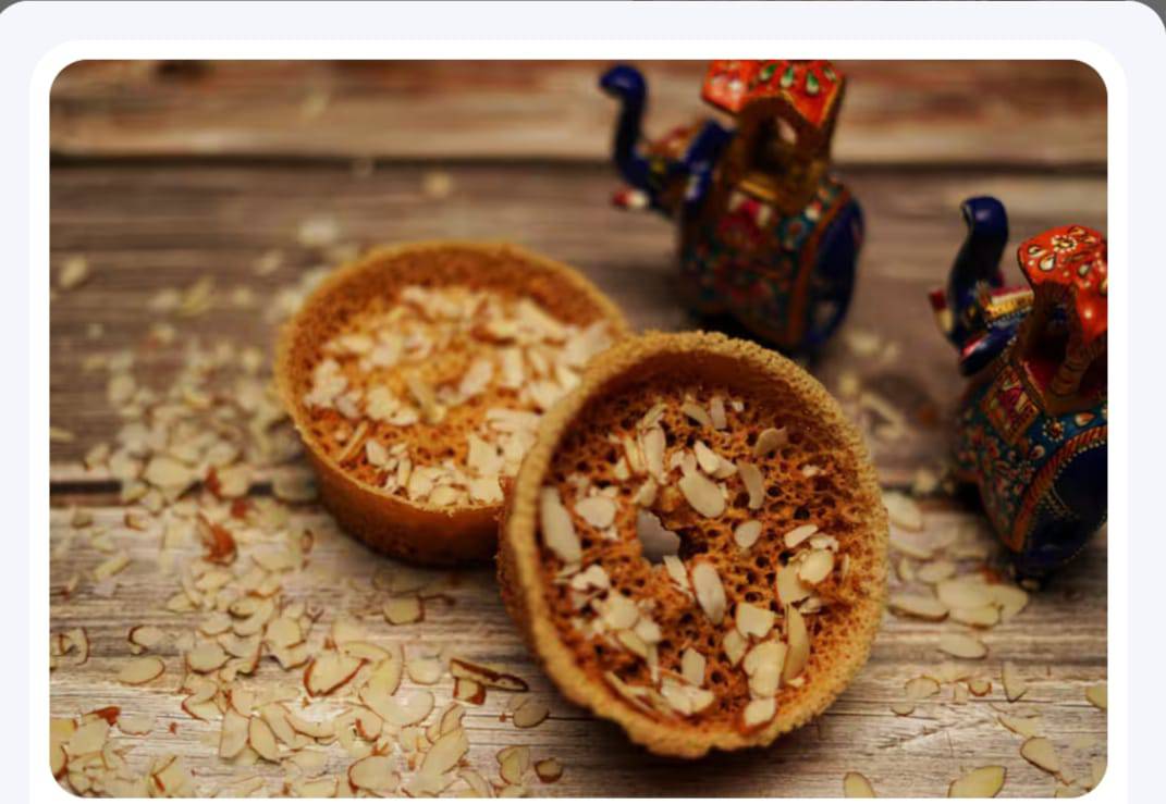 Jaipur Special  Mini Ghewar Bite Sized 6 Pcs