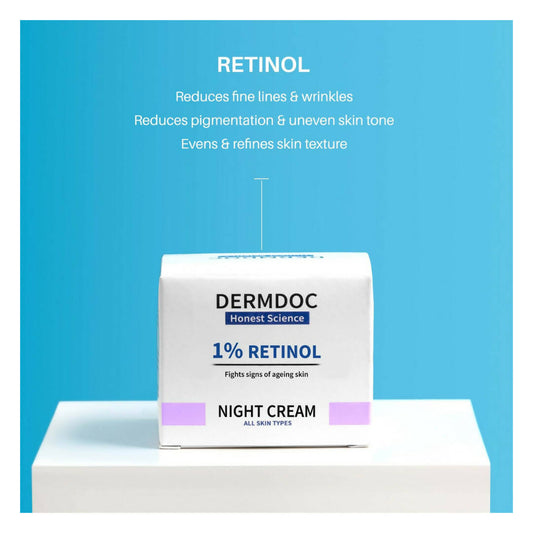 Dermdoc 1% Retinol Night Cream