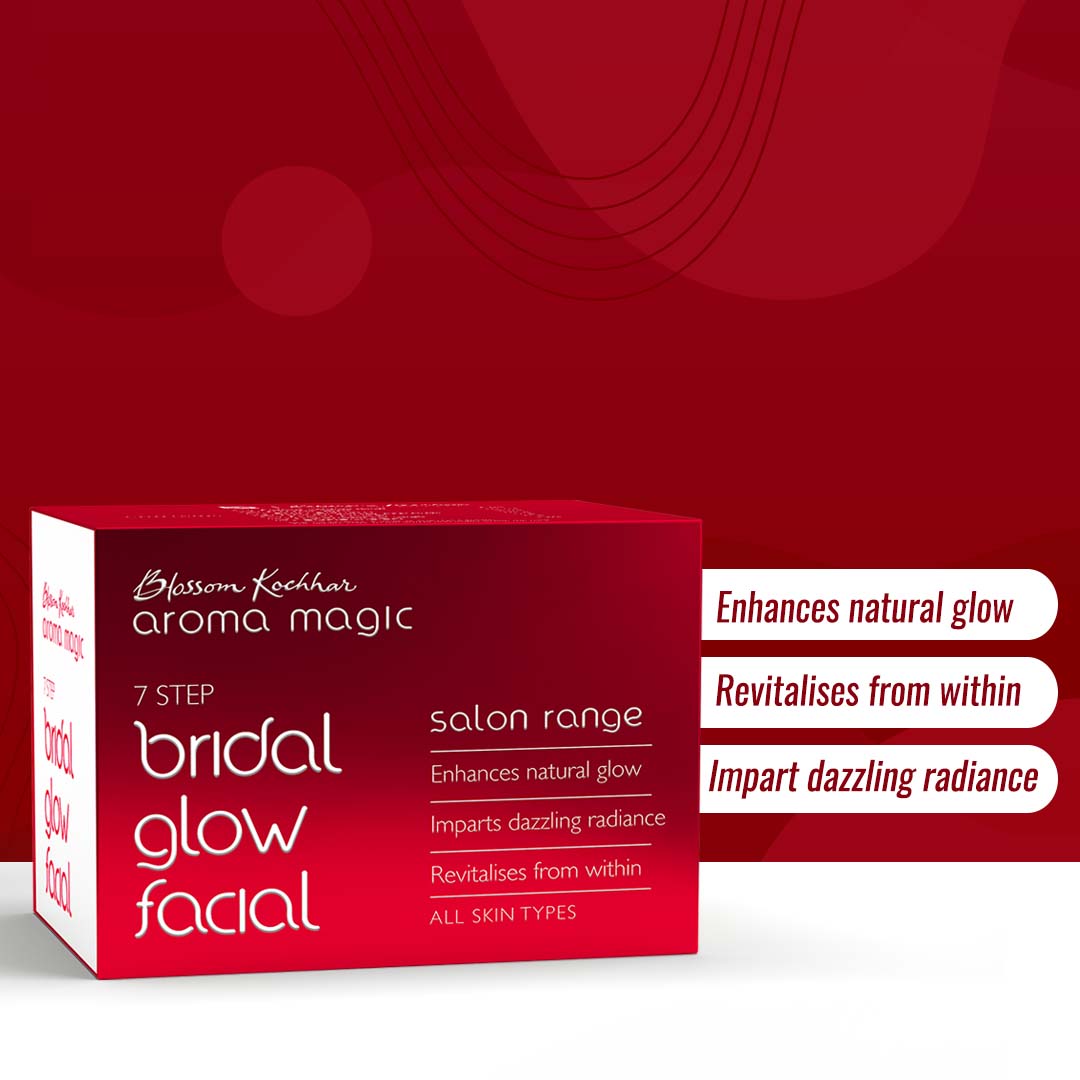 Aroma Magic Bridal Glow Facial Kit, Big (90 ml + 100 gm)